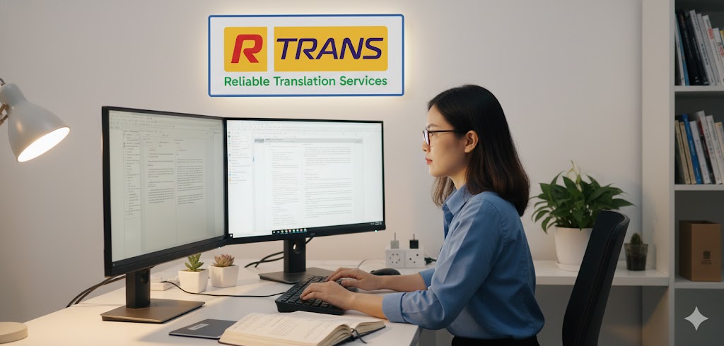 Chuyên gia dịch thuật đa ngôn ngữ tại Dịch thuật Uy Tín - RTRANS