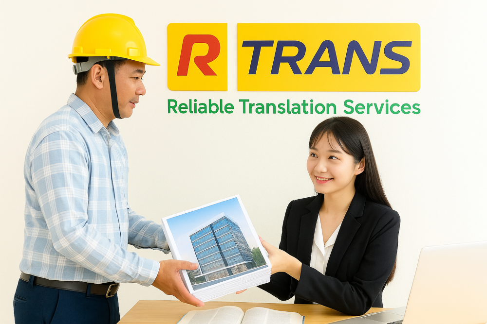 Dịch thuật hồ sơ thầu chuẩn xác tại Dịch thuật Uy Tín - RTRANS