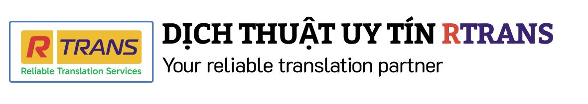 Dịch thuật Uy Tín RTRANS